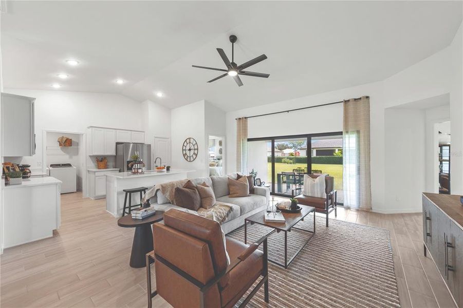 Furnished interior view inside a new home in , Port Charlotte (Image 3).