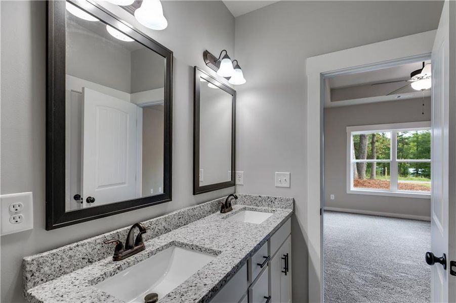 Furnished interior view inside a new home in , Cedartown (Image 13).