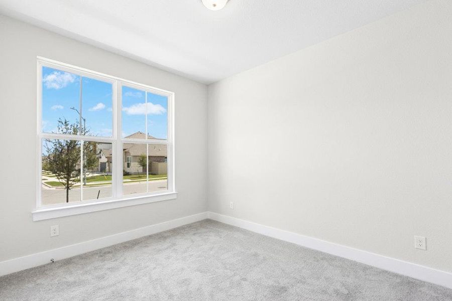 Spacious, unfurnished interior of a new home in University Heights, Round Rock (Image 17). Spacious, unfurnished interior of a new home in University Heights, Round Rock (Image 17).