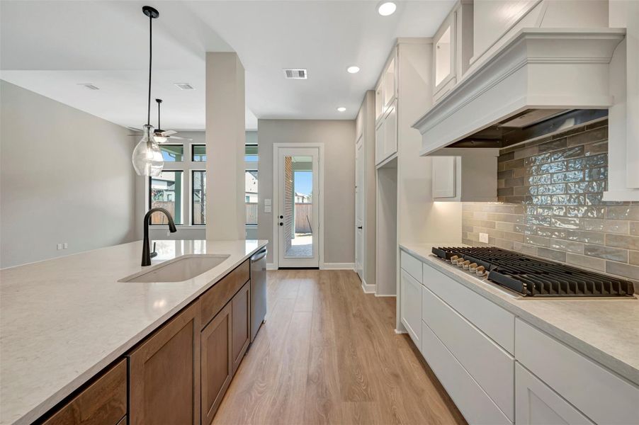 Furnished interior view inside a new home in Kresston - Enclave Collection, Montgomery (Image 8).