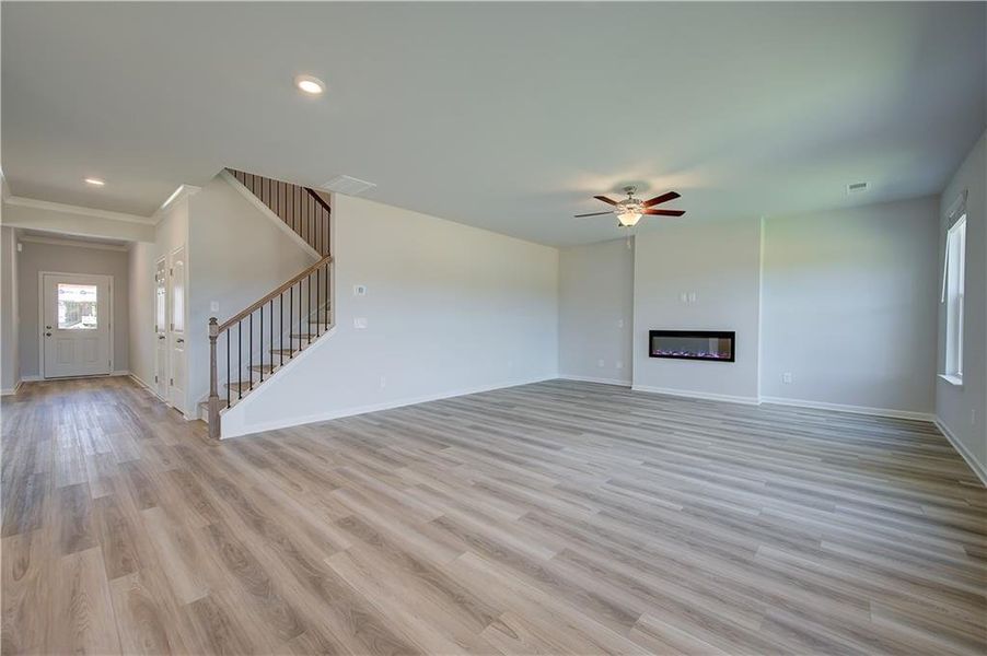 Spacious, unfurnished interior of a new home in Bowers Farm, McDonough (Image 22).