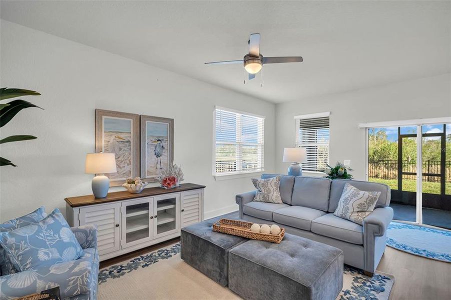 Furnished interior view inside a new home in Emerald Fields, Hudson (Image 43).