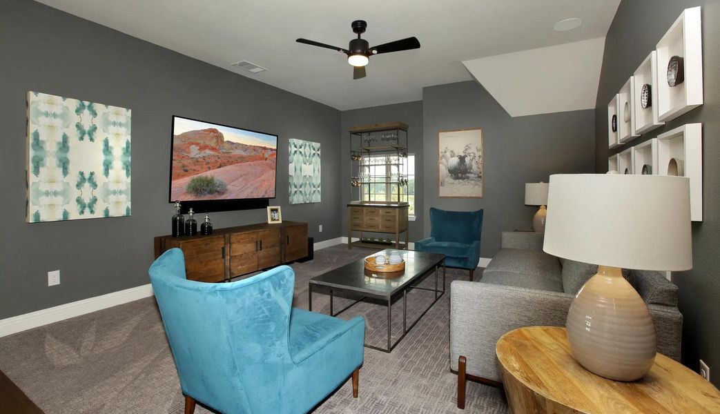 The Parkhill Media Room The Parkhill Media Room