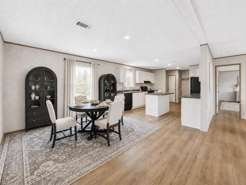 Furnished interior view inside a new home in , Poolville (Image 14).