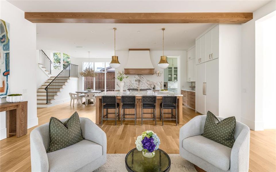 Furnished interior view inside a new home in , University Park (Image 25). Furnished interior view inside a new home in , University Park (Image 25).