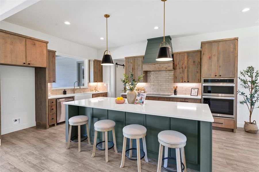 Furnished interior view inside a new home in , Granbury (Image 10).