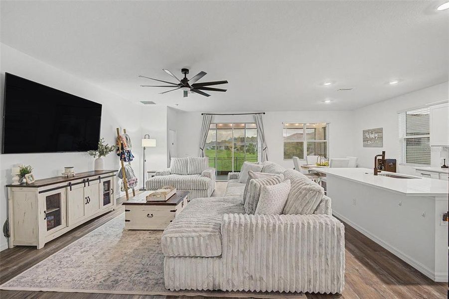 Furnished interior view inside a new home in Abbott Park, Zephyrhills (Image 32).