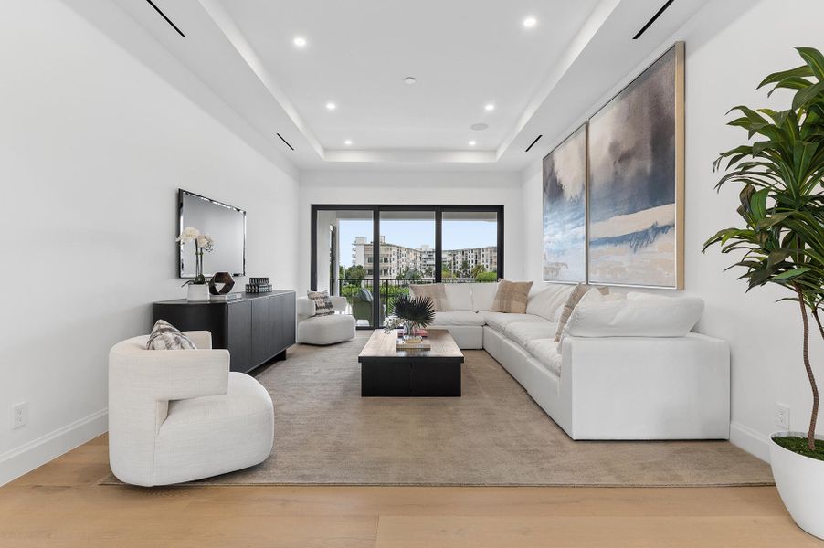 Upstairs Living