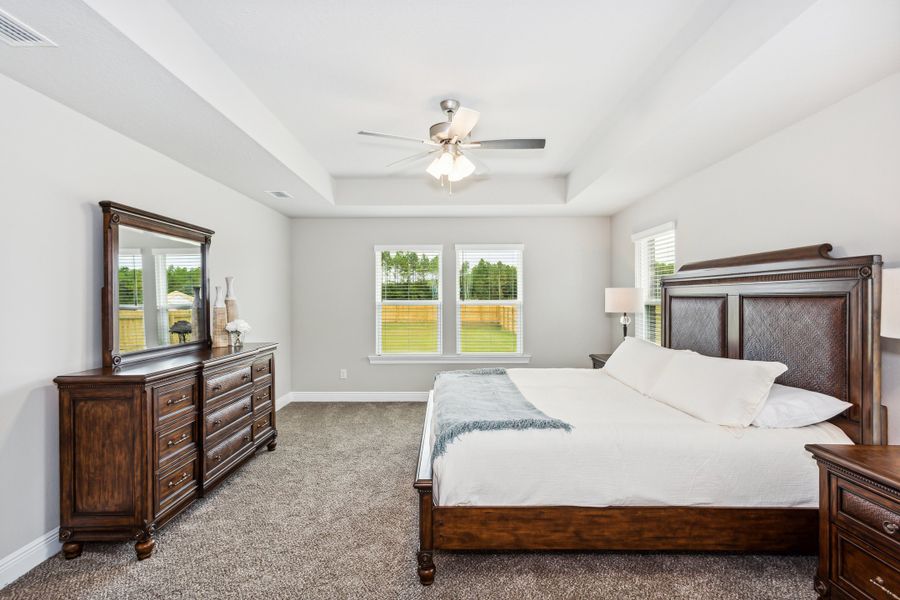 Representative furnished interior of a home built from the The Sapphire by Herbst Homes in Prosperity Point, Milton (Image 16).