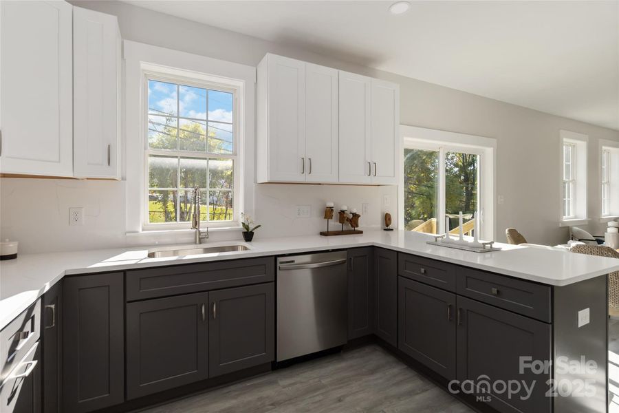 Furnished interior view inside a new home in , Charlotte (Image 17). Furnished interior view inside a new home in , Charlotte (Image 17).