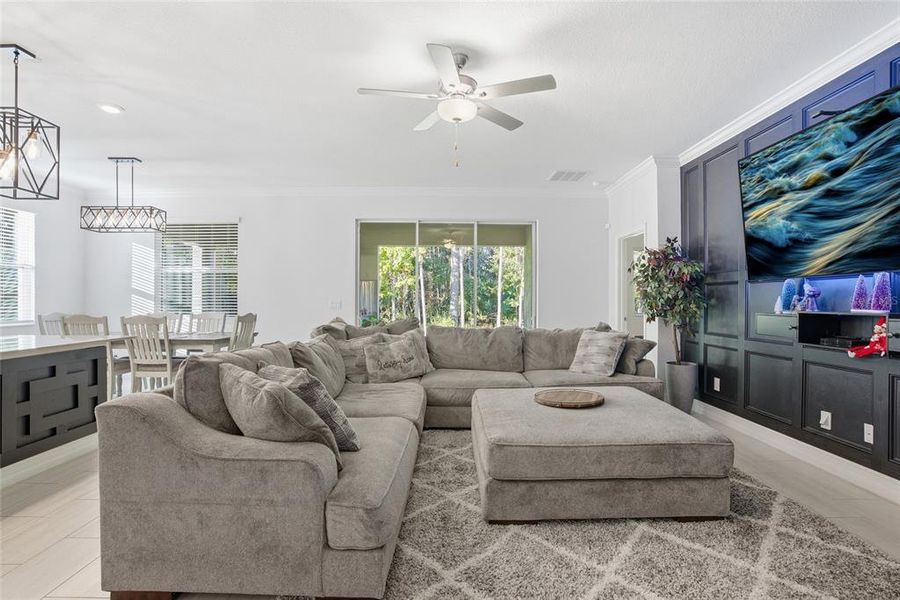 Furnished interior view inside a new home in , Brooksville (Image 8).