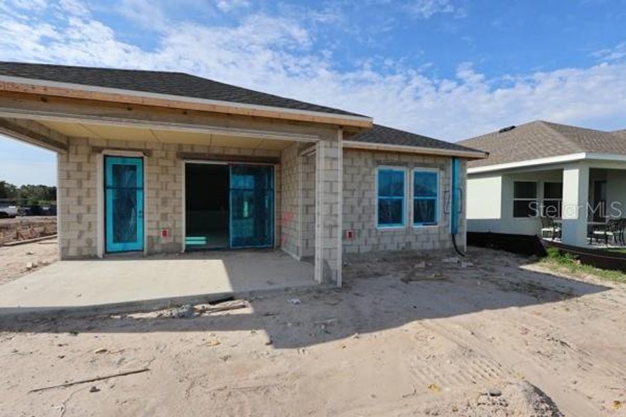 In-progress construction of a new home in North River Ranch – Garden Series, Parrish, FL (Image 13).