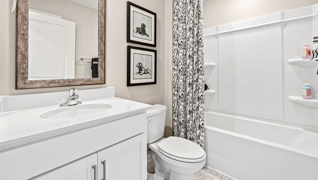Furnished interior view inside a new home in Treemont Commons, Wellford (Image 9).