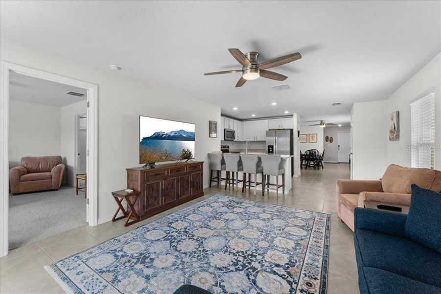 Furnished interior view inside a new home in Bella Lago, Parrish (Image 11).