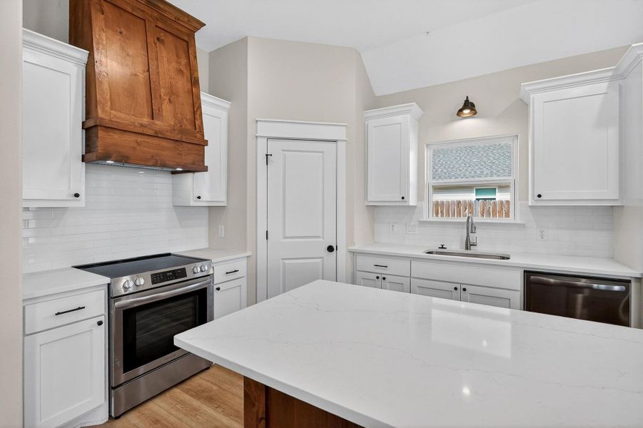 Furnished interior view inside a new home in , Snook (Image 14).