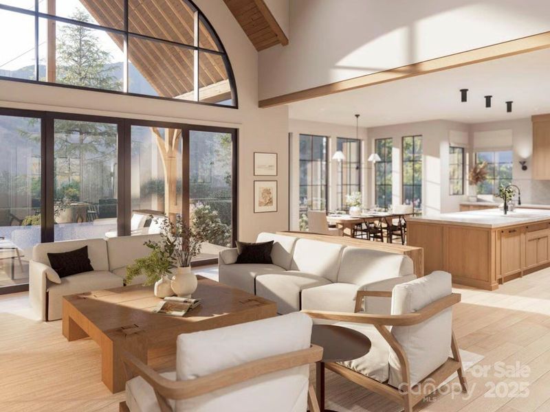 Furnished interior view inside a new home in , Waxhaw (Image 7). Furnished interior view inside a new home in , Waxhaw (Image 7).