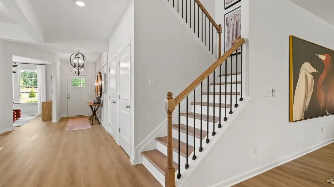 Representative furnished interior of a home built from the Wynwood by DRB Homes in Hamilton Lakes, Loganville (Image 10).