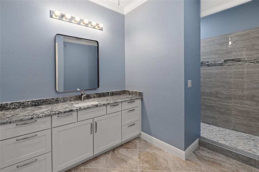 Furnished interior view inside a new home in , Inverness (Image 9).