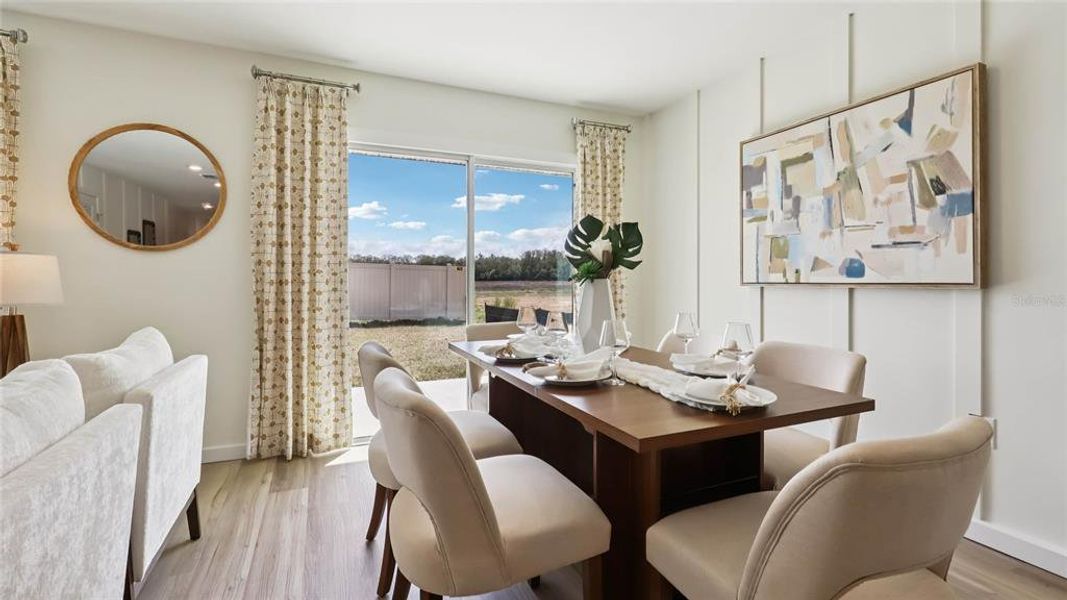 Furnished interior view inside a new home in Fletcher Trace, Alachua (Image 10). Furnished interior view inside a new home in Fletcher Trace, Alachua (Image 10).