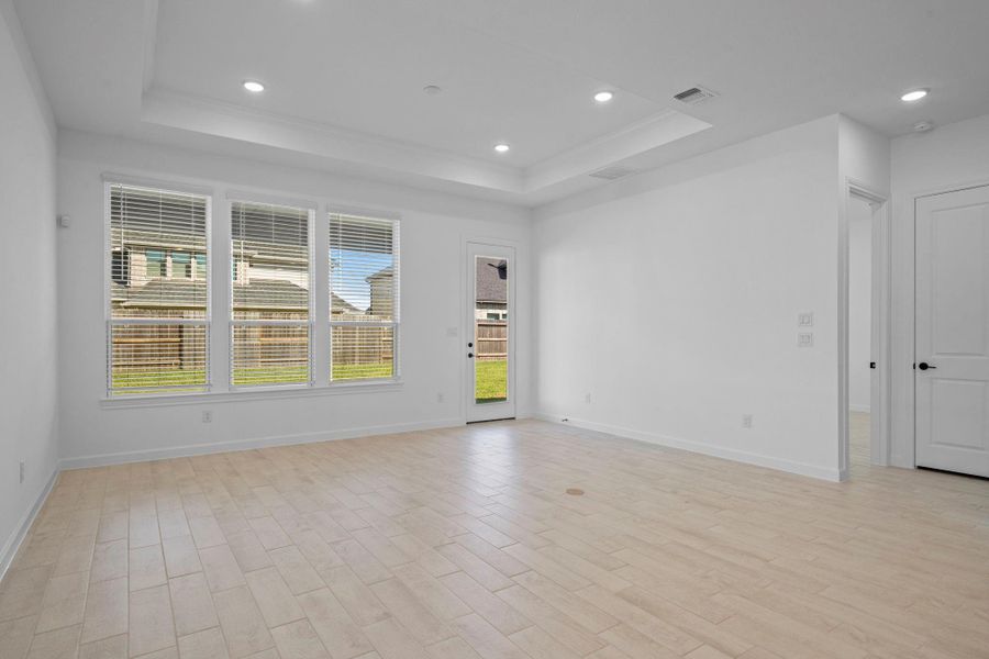 Spacious, unfurnished interior of a new home in Katy Court, Katy (Image 21). Spacious, unfurnished interior of a new home in Katy Court, Katy (Image 21).