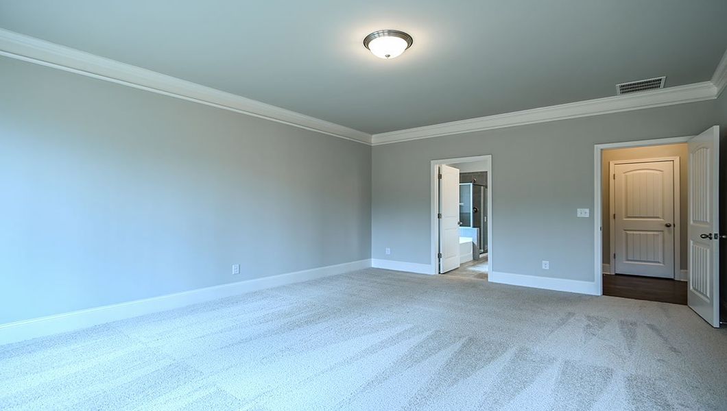 Spacious, unfurnished interior of a new home in Thalley Creek Estates, Cumming (Image 19). Spacious, unfurnished interior of a new home in Thalley Creek Estates, Cumming (Image 19).