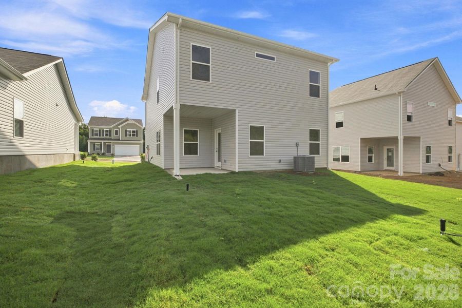 Exterior details and patio area of a home in Catawba Trace, Catawba (Image 27).