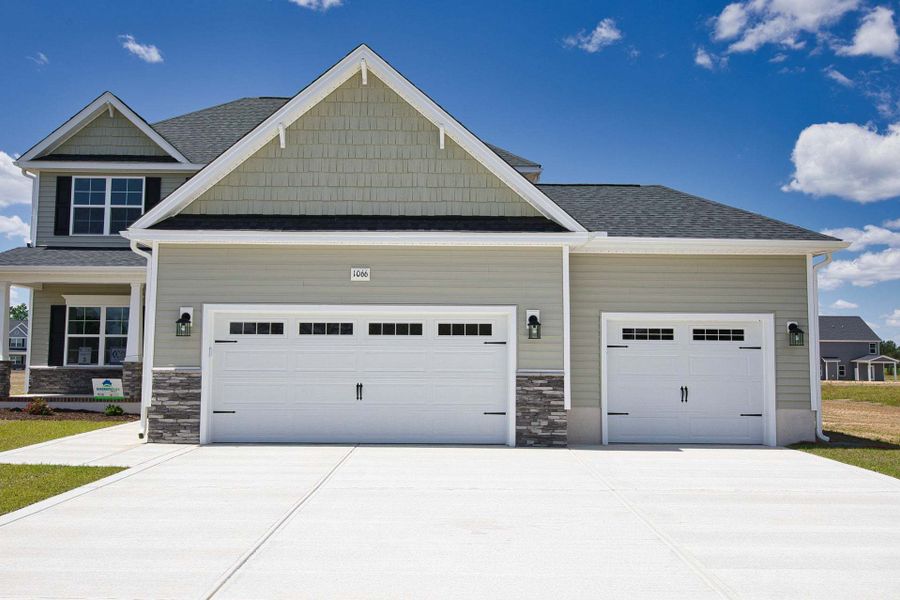3-Car Garage Option