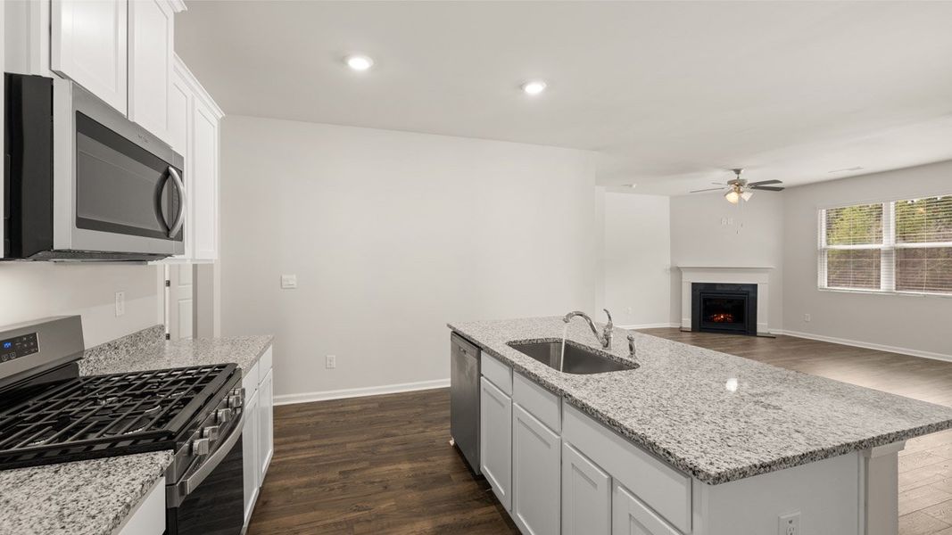 Furnished interior view inside a new home in Highland Hills, Graniteville (Image 4). Furnished interior view inside a new home in Highland Hills, Graniteville (Image 4).