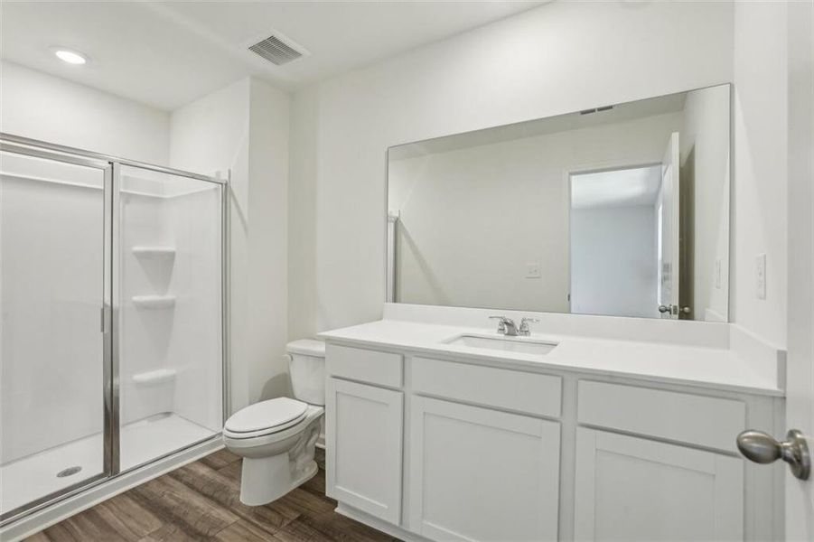 Furnished interior view inside a new home in Chestnut Grove, Douglasville (Image 10). Furnished interior view inside a new home in Chestnut Grove, Douglasville (Image 10).