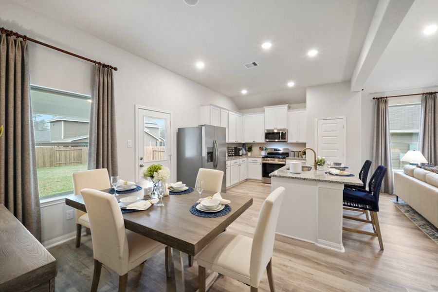 Liberty Estates Model Home - San Jacinto - Dining Liberty Estates Model Home - San Jacinto - Dining