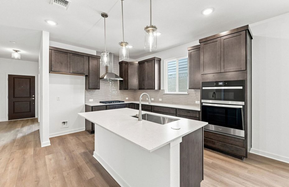 Furnished interior view inside a new home in Woodside, Georgetown (Image 8).