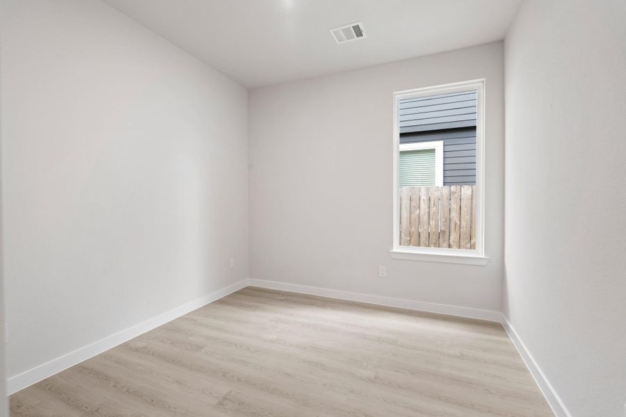 Spacious, unfurnished interior of a new home in Fulshear Lakes 45' at Fulshear Lakes, Fulshear (Image 15). Spacious, unfurnished interior of a new home in Fulshear Lakes 45' at Fulshear Lakes, Fulshear (Image 15).