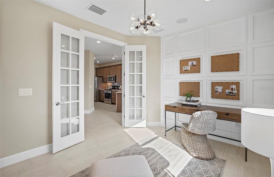 Furnished interior view inside a new home in Talon Preserve on Palmer Ranch, Nokomis (Image 5).