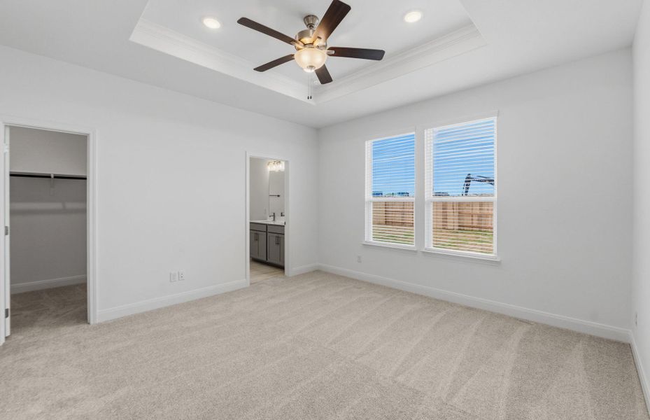 Spacious, unfurnished interior of a new home in Patterson Ranch, Georgetown (Image 14).