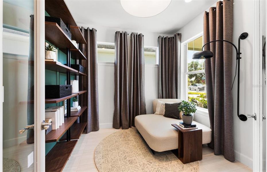 Furnished interior view inside a new home in BeachWalk by Manasota Key, Englewood (Image 4).