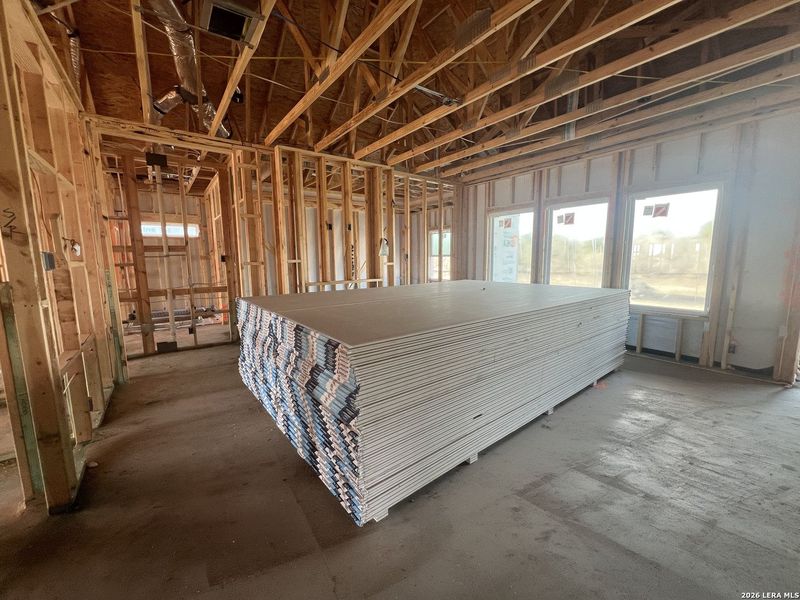 In-progress construction of a new home in Nopal Valley, San Antonio, TX (Image 15).