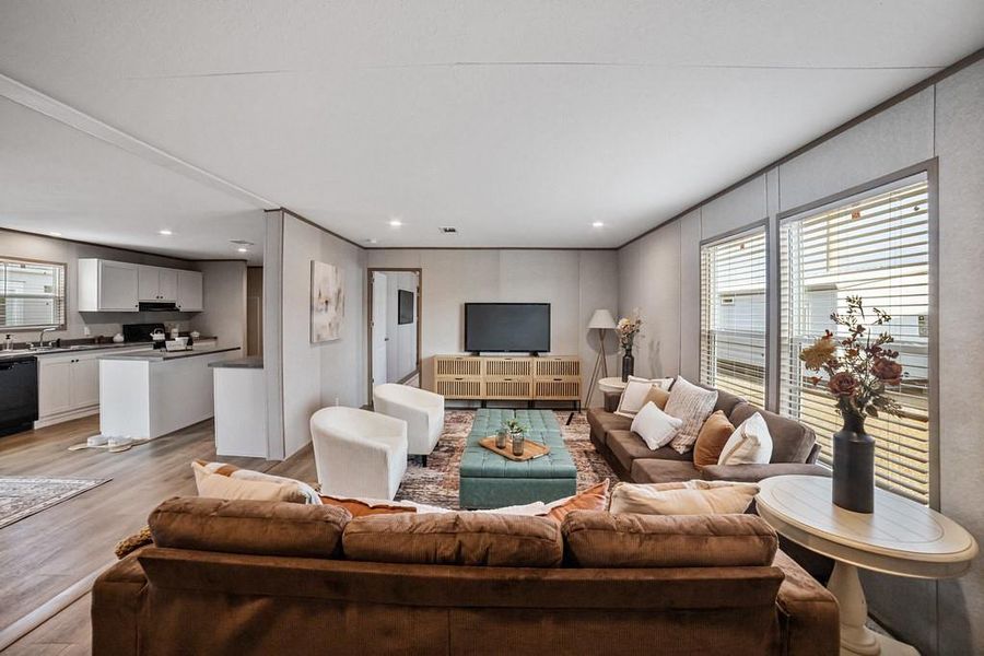 Furnished interior view inside a new home in , Poolville (Image 6).