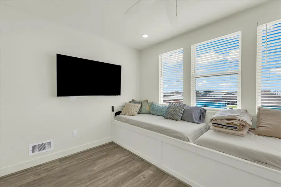 Furnished interior view inside a new home in , Crystal Beach (Image 8). Furnished interior view inside a new home in , Crystal Beach (Image 8).