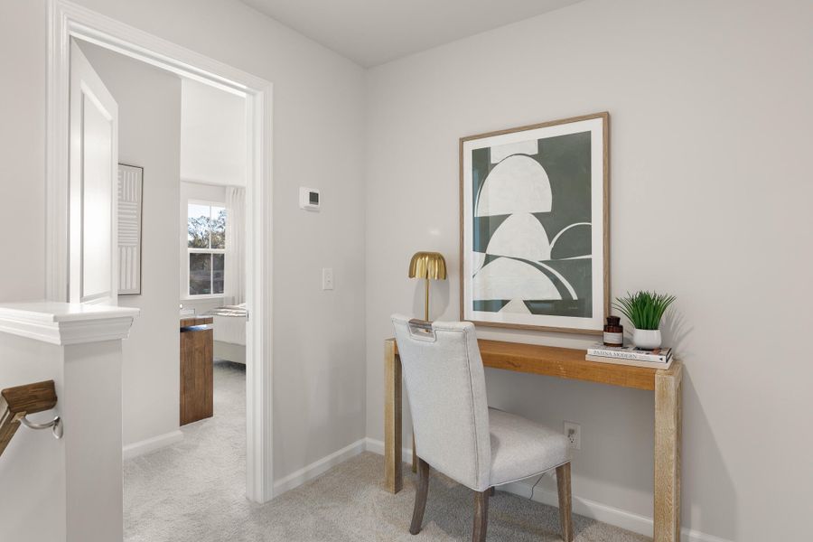 Furnished interior view inside a new home in , Summerville (Image 17).