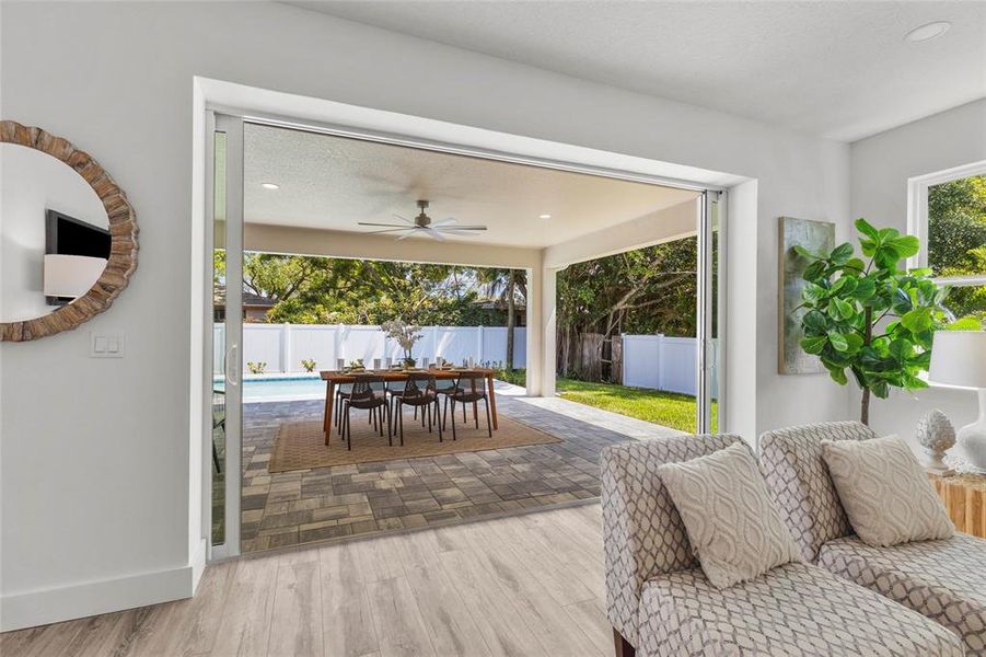 Furnished interior view inside a new home in , Sarasota (Image 18).