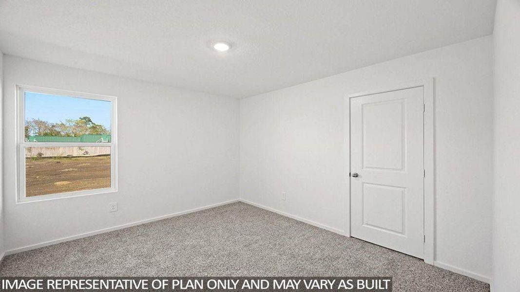 Spacious, unfurnished interior of a new home in New Waverly Station, New Waverly (Image 11).
