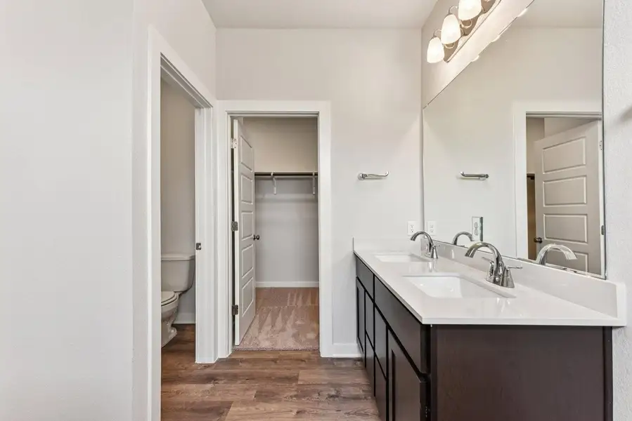 Furnished interior view inside a new home in The Glen at Stallion Run, Buda (Image 6). Furnished interior view inside a new home in The Glen at Stallion Run, Buda (Image 6).