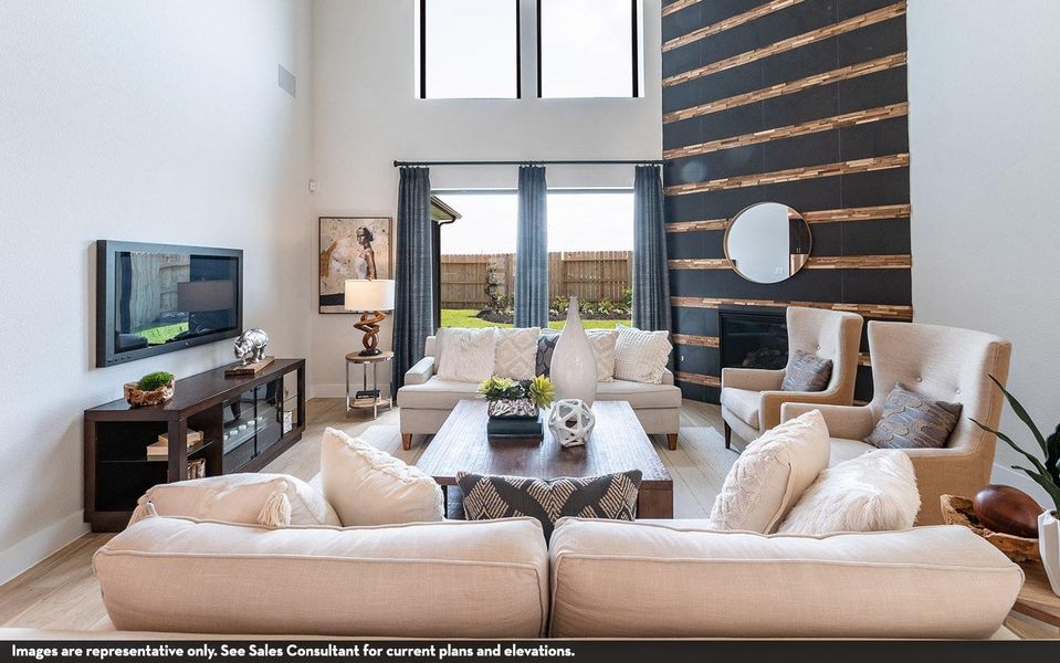 Furnished interior view inside a new home in Lago Mar, Texas City (Image 9). Furnished interior view inside a new home in Lago Mar, Texas City (Image 9).