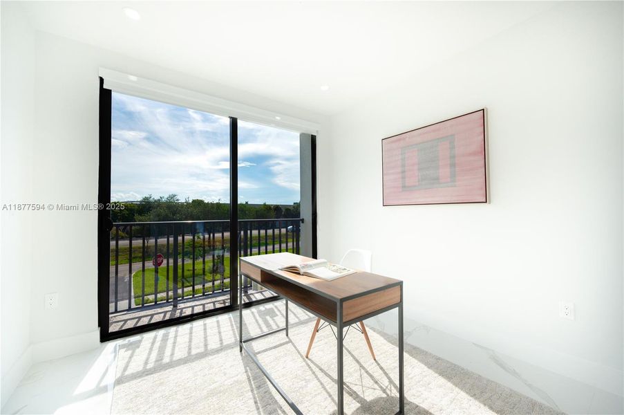Furnished interior view inside a new home in , Florida City (Image 27).