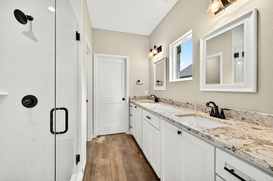 Furnished interior view inside a new home in , Callisburg (Image 4).