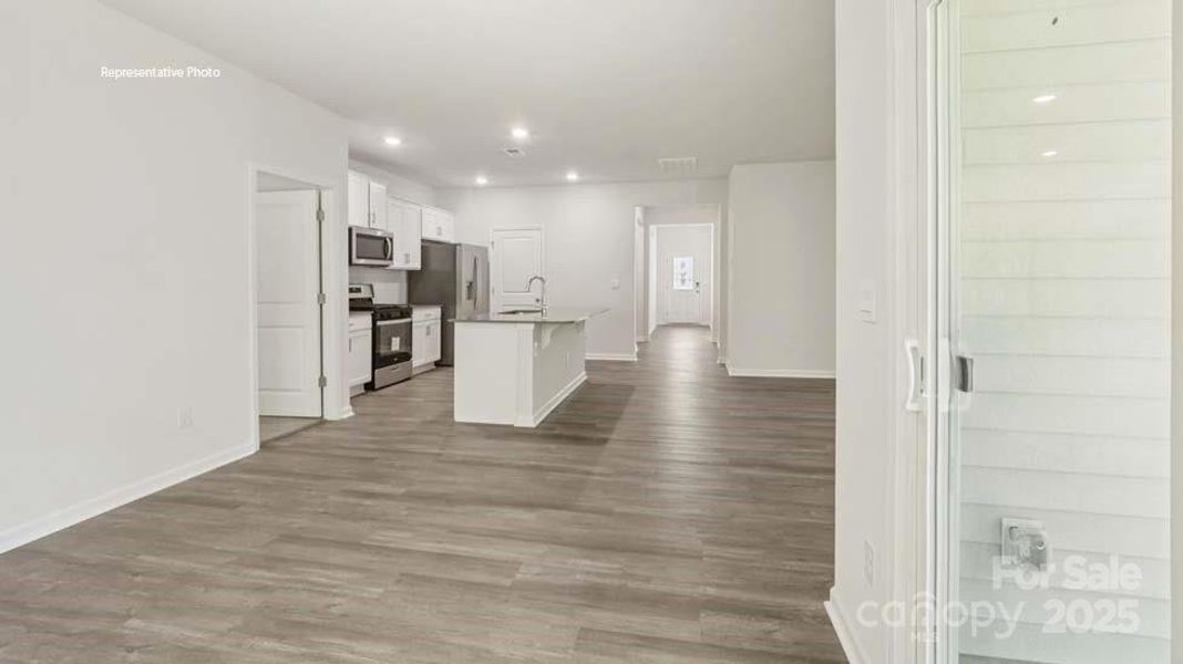 Spacious, unfurnished interior of a new home in Cline Village, Conover (Image 15). Spacious, unfurnished interior of a new home in Cline Village, Conover (Image 15).