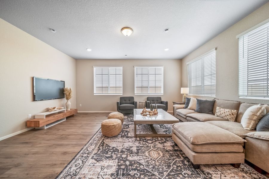 Furnished interior view inside a new home in Green Valley Ranch, Aurora (Image 10).