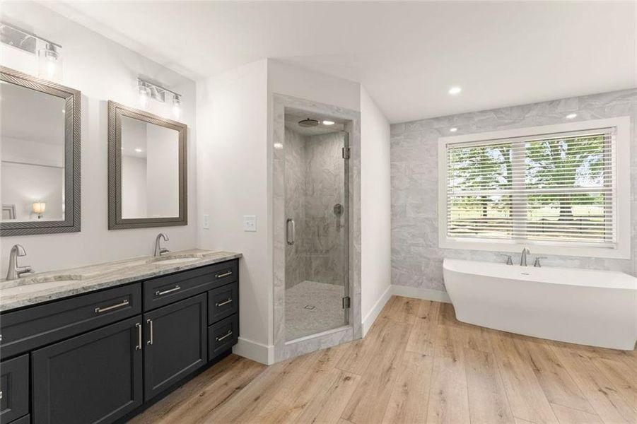 Furnished interior view inside a new home in , Jefferson (Image 35).
