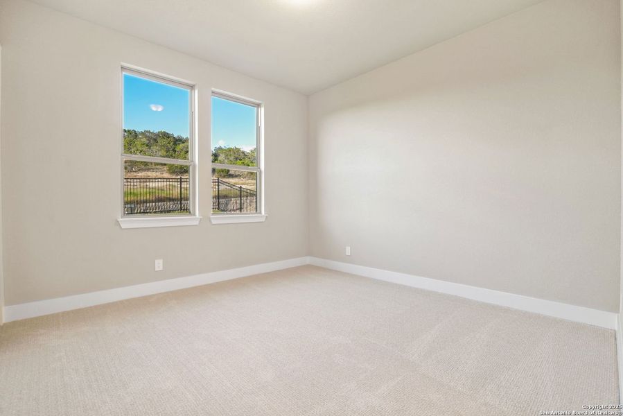 Spacious, unfurnished interior of a new home in Esperanza - 70', Boerne (Image 17). Spacious, unfurnished interior of a new home in Esperanza - 70', Boerne (Image 17).