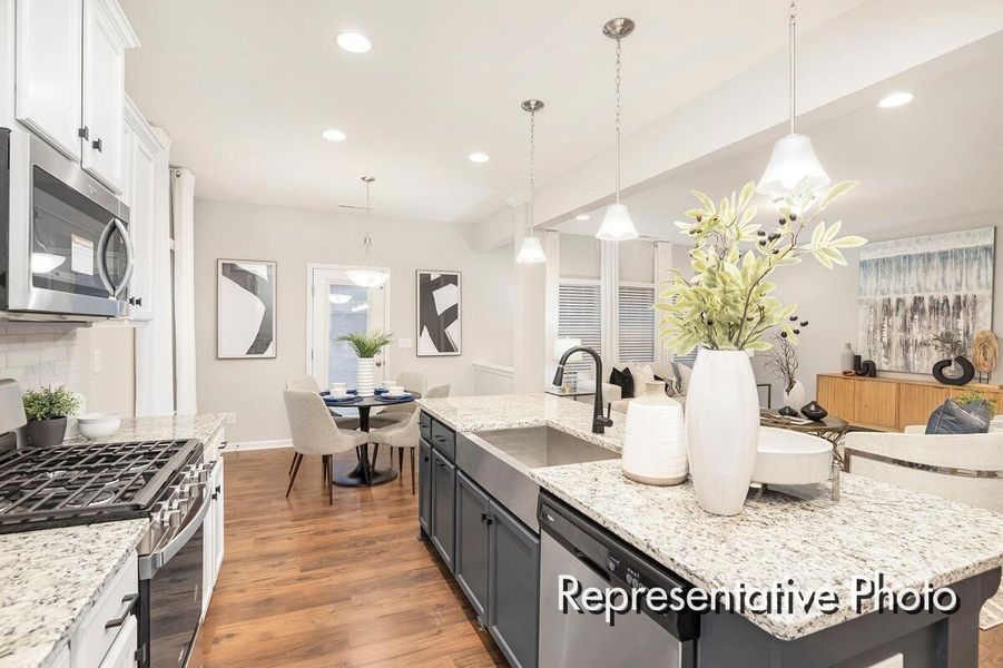 Furnished interior view inside a new home in , Ridgeville (Image 26).
